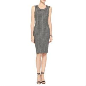 St. John Collection Lela Tweed Knit Sheath Dress 6